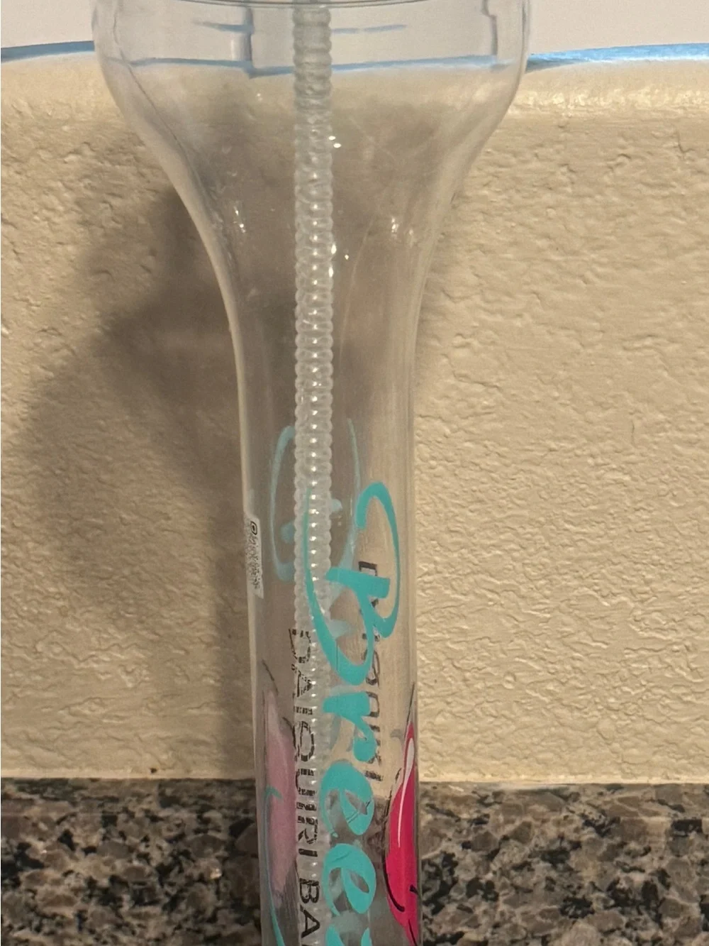 Blue-Top Tall Daiquiri  3 Yard Cups - 'Breezer' Graphics